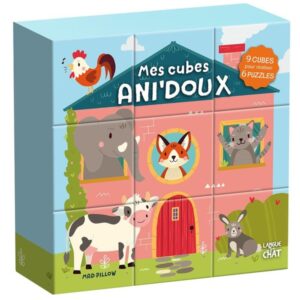 Mes premiers jeux : mes cubes ani'doux