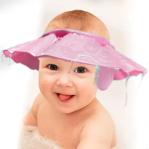 Casquette de Bain Rose