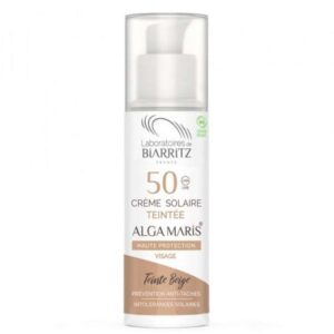 BIARRITZ ALGAMARIS CREME SOLAIRE TEINTE BEIGE SPF 50
