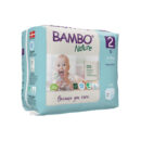 BAMBO NATURE couche bébé taille 2; 3-6KG 30 Unités
