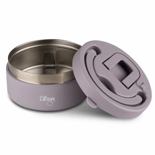 Thermos Alimentaire en Acier Inoxydable 400ml Citron - VIOLET