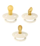 BIBS Lot de 3 Sucettes Bibs New Baby Try-It Collection - Ivory