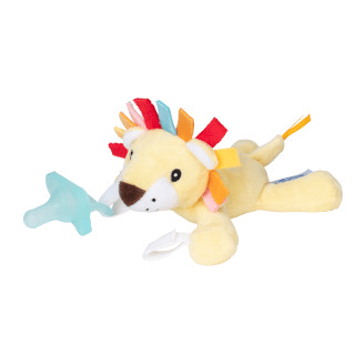 DrBROWN Lonny Le Lion Lovey Avec Sucette Aqua One-Piece