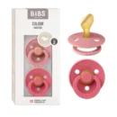 Bibs Lot de 2 Sucettes Anatomique Dusty Pink Coral 6-18 mois
