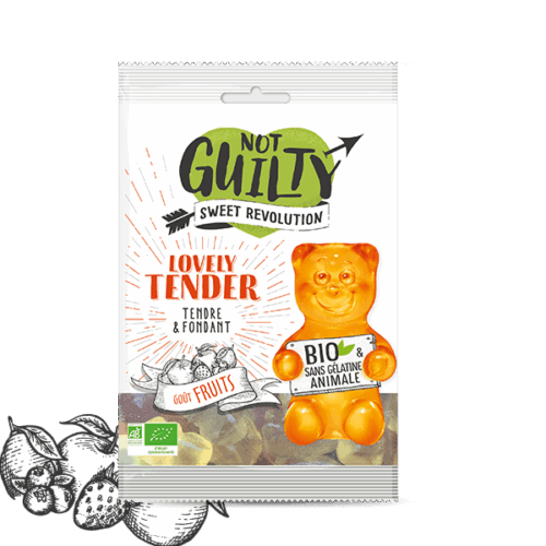 Not Guilty bonbons bio et vegan - Lovely Tender 100g