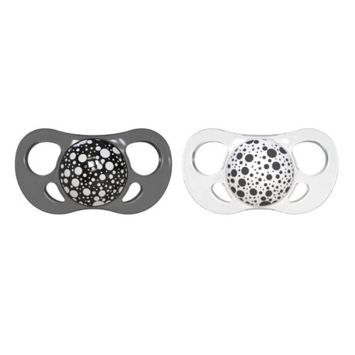TWISTSHAKE 2x sucettes Pacifier 6+ m Blanc Noir