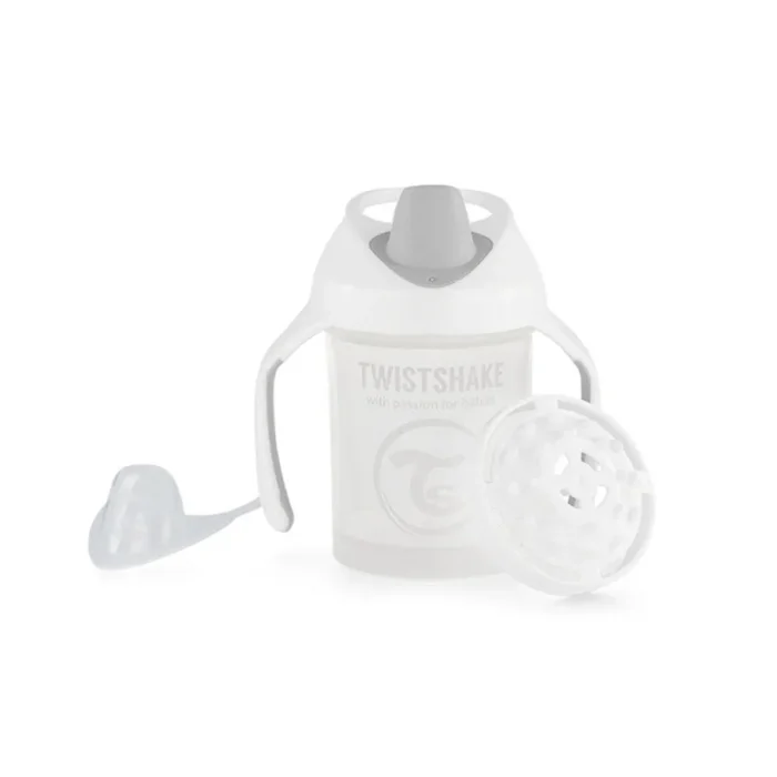 TWISTSHAKE Tasse enfant Mini Cup 230 ml 4 m+ Blanc