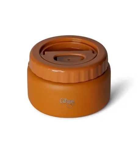 Thermos Alimentaire en Acier Inoxydable 400ml Citron - CARAMEL