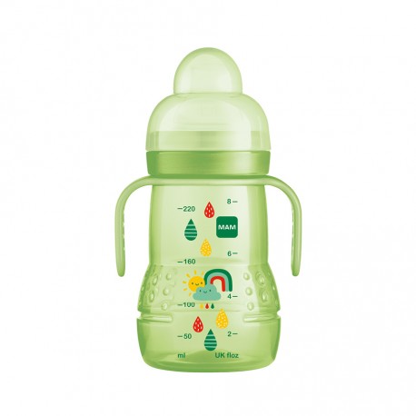 MAM Tasse d'apprentissage Trainer+ Space Love 220 ml VERT