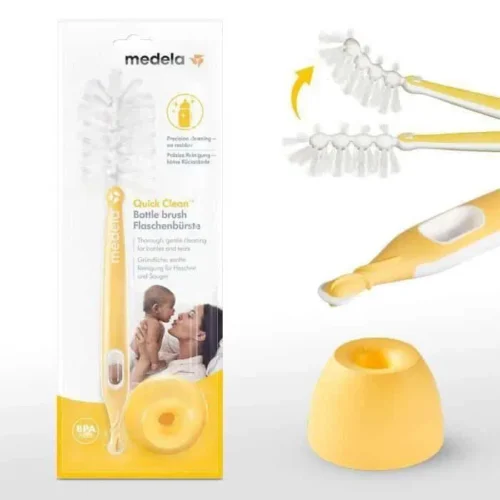 Medela Goupillon pour biberon et tétine Quick Clean™ avec son support