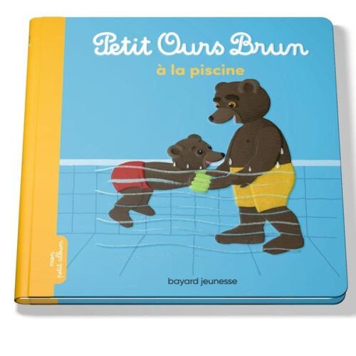 Petit Ours Brun à la piscine